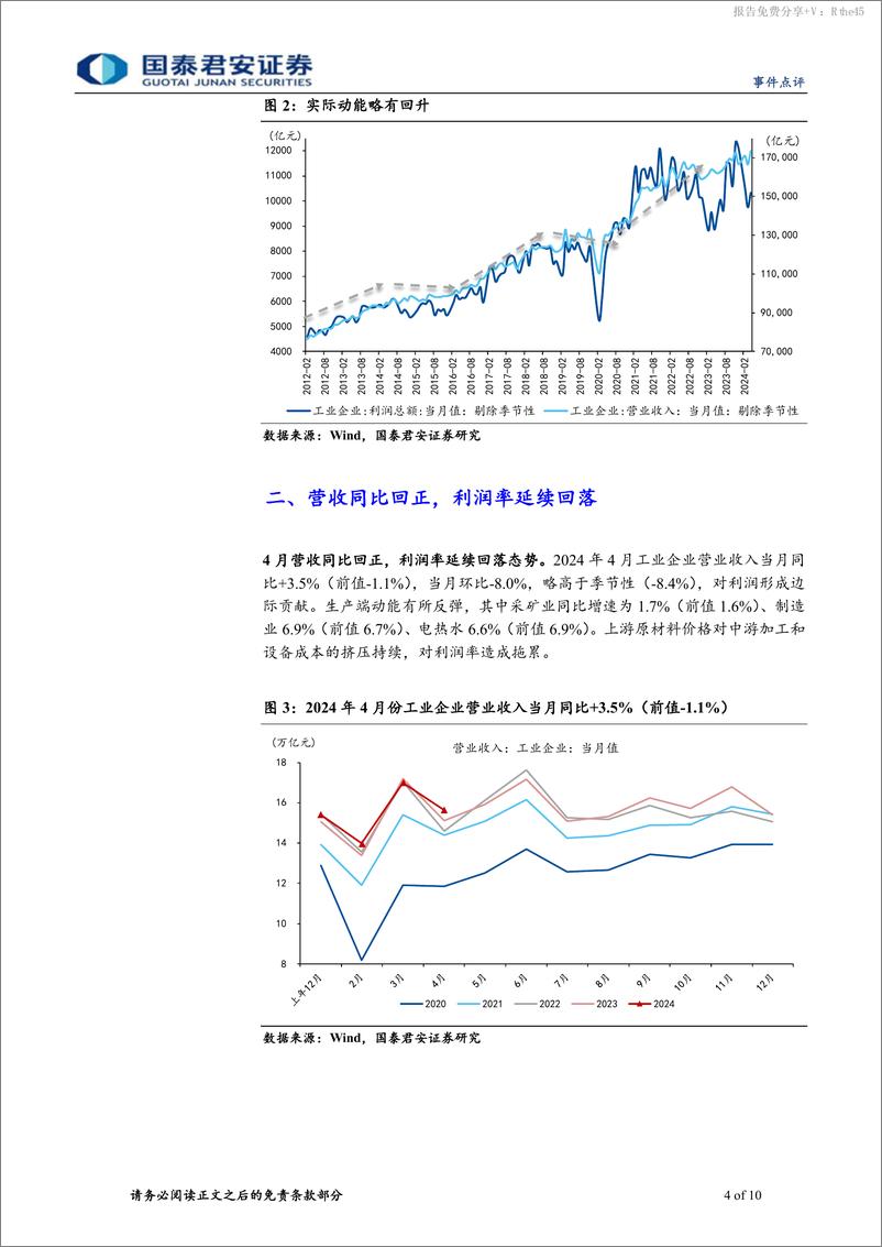 《2024年4月盈利和库存周期点评：库存周期的积极因素增多-240528-国泰君安-10页》 - 第4页预览图