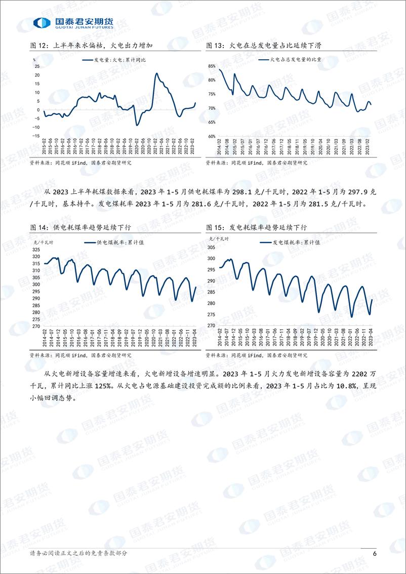 《2023年下半年动力煤期货行情展望：供需宽松格局未改，动力煤价格中枢下移-20230704-国泰君安期货-19页》 - 第7页预览图