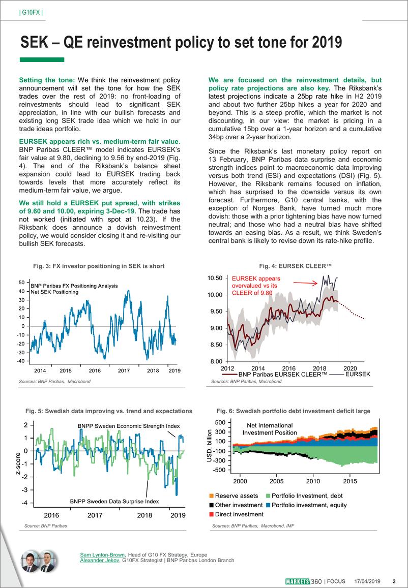 《巴黎银行-欧洲-投资策略-瑞典：量化宽松再投资政策将为2019年定下基调-20190417-8页》 - 第3页预览图