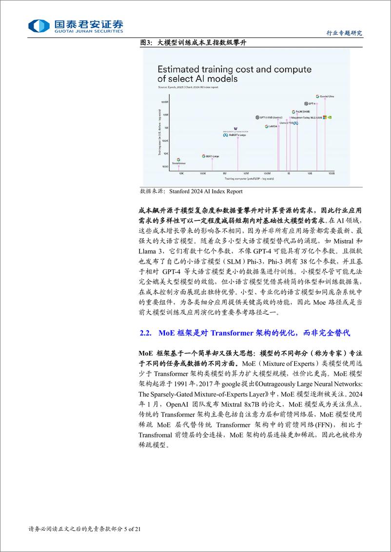 《计算机行业：MoE与思维链助力大模型技术路线破局-240920-国泰君安-21页》 - 第5页预览图