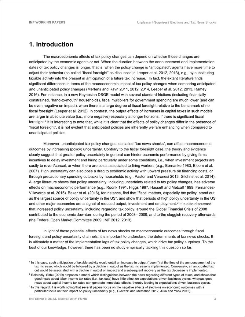 《IMF-令人不快的惊喜？选举与税务新闻冲击（英）-2023.6-35页》 - 第6页预览图