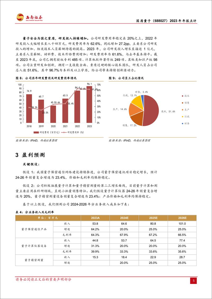 《国盾量子-688027.SH-国之重盾，量子领军-20240408-西南证券-13页》 - 第8页预览图