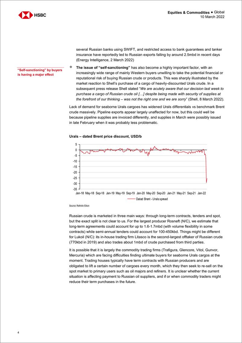 《HSBC-全球石油行业-一个根本性的变化：价格持续上涨-2022.3.10-22页》 - 第5页预览图