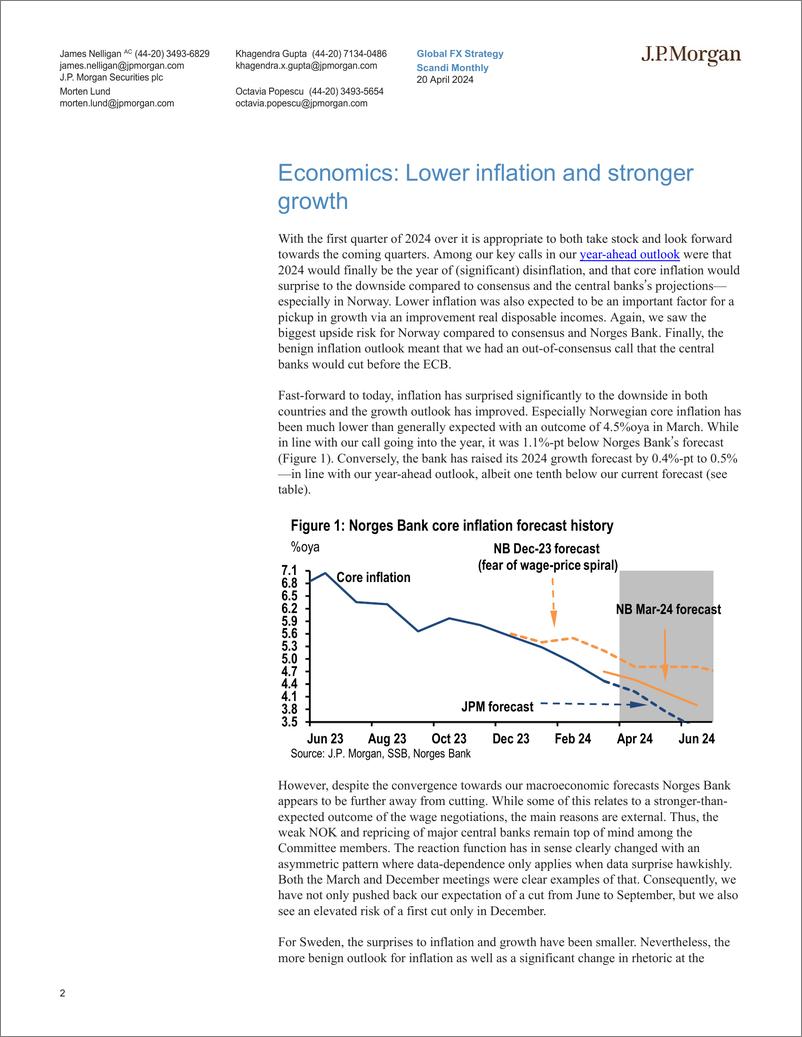 《JPMorgan Econ  FI-Scandi Monthly Outside Influence-107709814》 - 第2页预览图