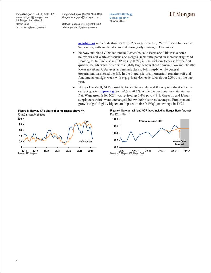 《JPMorgan Econ  FI-Scandi Monthly Outside Influence-107709814》 - 第6页预览图