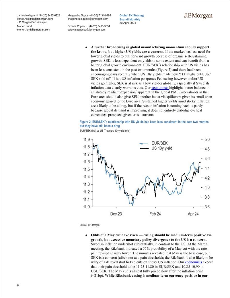 《JPMorgan Econ  FI-Scandi Monthly Outside Influence-107709814》 - 第8页预览图