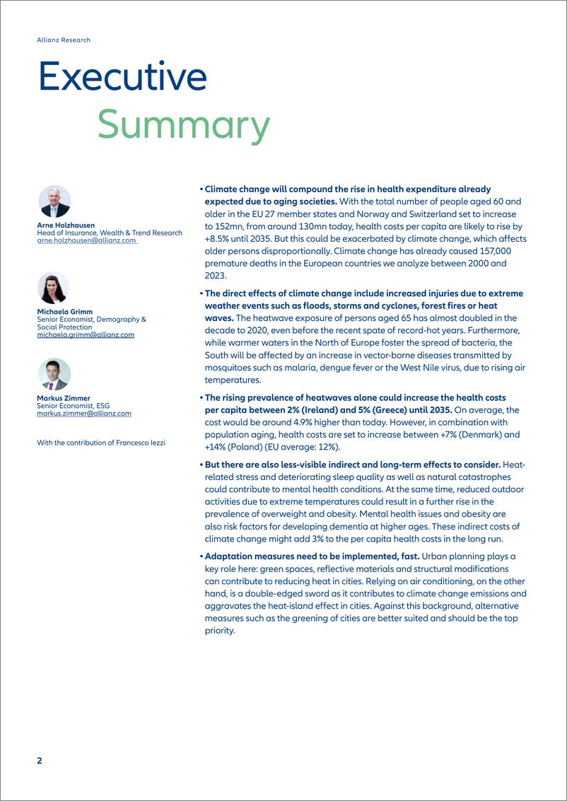 《2024气候变化和老龄化的双重影响报告（英文版）-Allianz安联》 - 第2页预览图