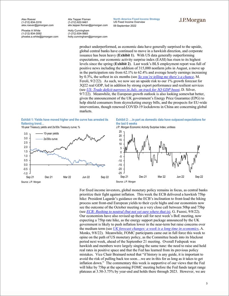 《JPUS Fixed Income Overview An update on bond fund flows and position20220909》 - 第4页预览图