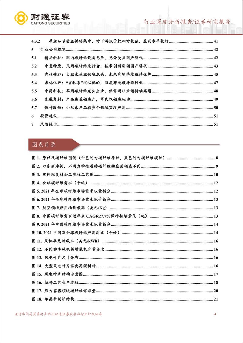 《碳纤维行业系列报供需格局分析：大国之材骐骥一跃，黑金时代未来可图-20221230-财通证券-52页》 - 第5页预览图