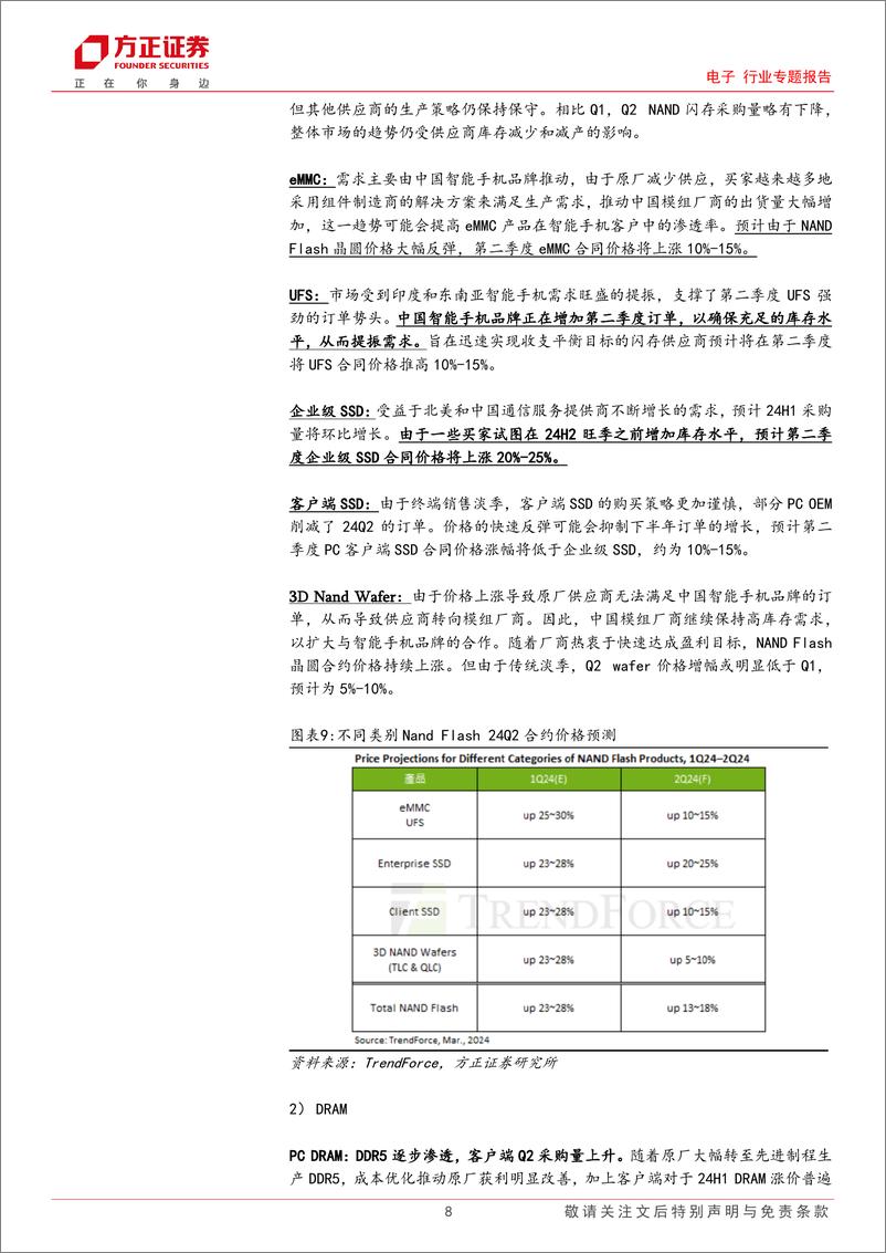 《存储专题跟踪：HBM引领AI存力扩容，产品切换加剧产能紧缺》 - 第8页预览图