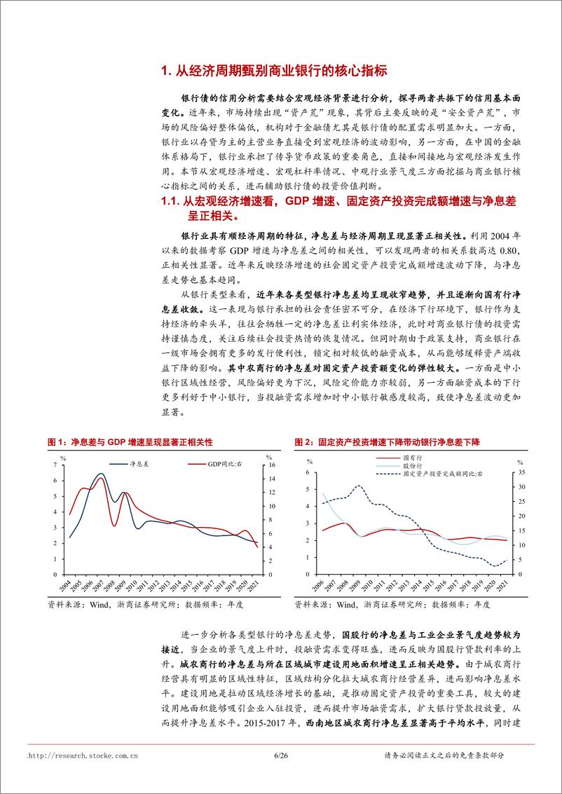 《商业银行信用债的研究方法：经济周期、信用评估、估值思考-20220529-浙商证券-26页》 - 第7页预览图