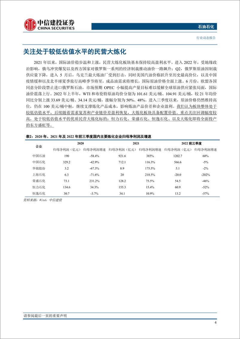 《石化煤炭行业周报：华阳股份拟建设碳纤维示范项目，国际油价震荡下行》 - 第6页预览图