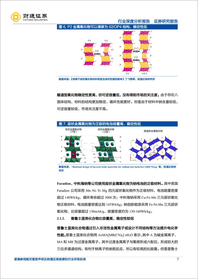 《钠离子电池行业深度报告：蓄势待发，即将快速成长-20220924-财通证券-23页》 - 第8页预览图