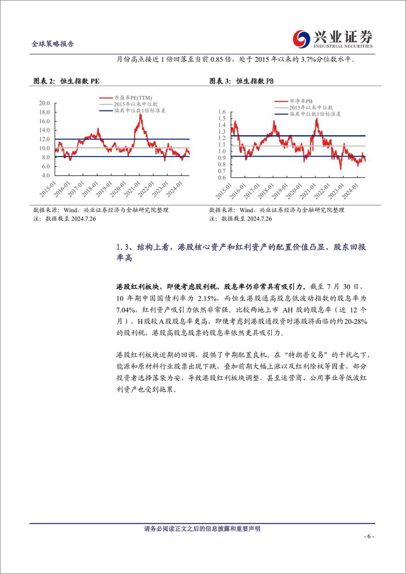 《港股投资策略：流泪撒种，必欢呼收割-240731-兴业证券-24页》 - 第6页预览图