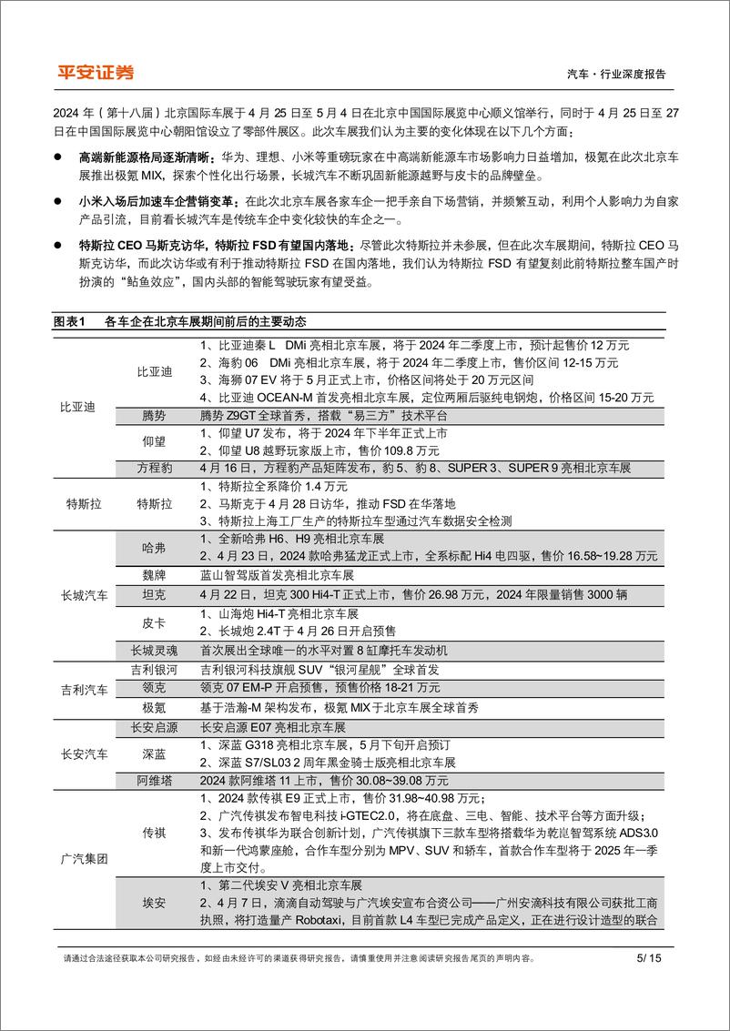 《2024年北京车展复盘：高端新能源格局渐趋清晰，小米入场加速车企营销变革》 - 第5页预览图