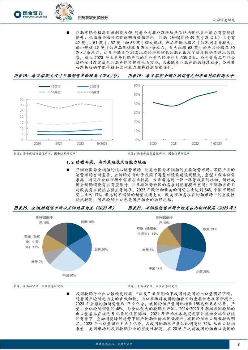 《赛轮轮胎-601058.SH-行稳致远，寻求创新突破的轮胎龙头-20240420-国金证券-27页》 - 第8页预览图