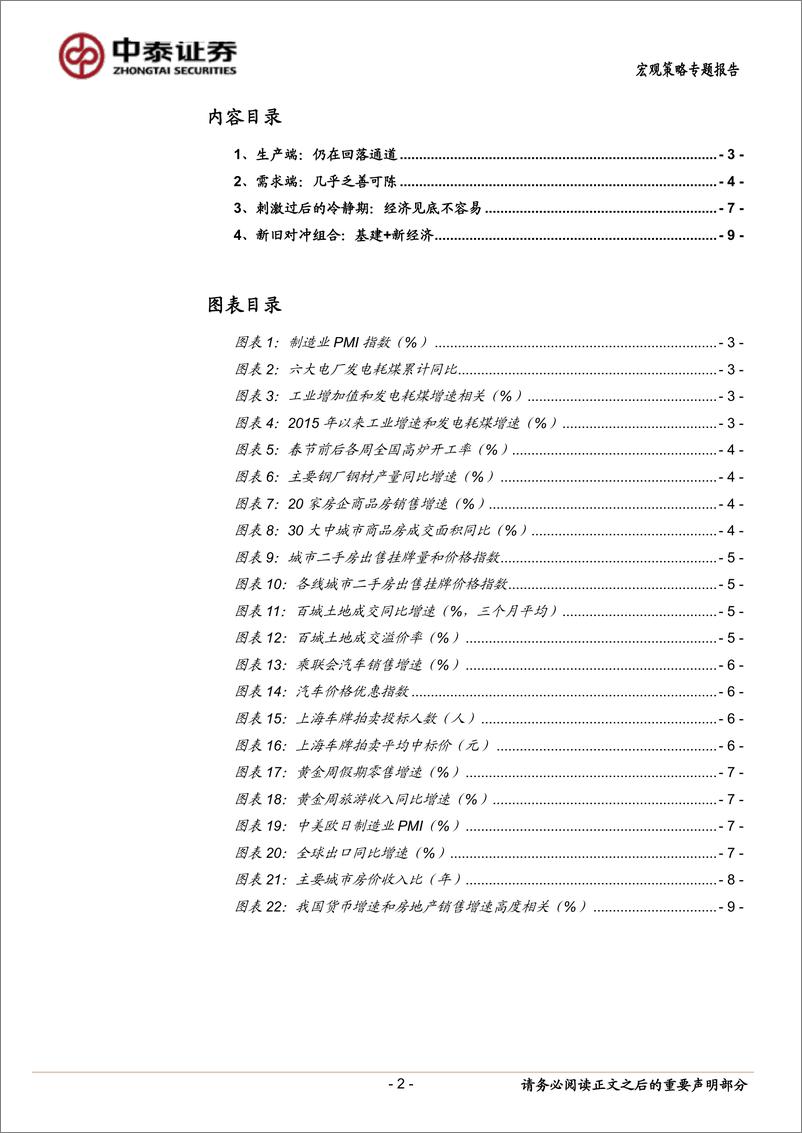 《行情火热的背后：经济到底怎么样？-20190301-中泰证券-10页》 - 第3页预览图