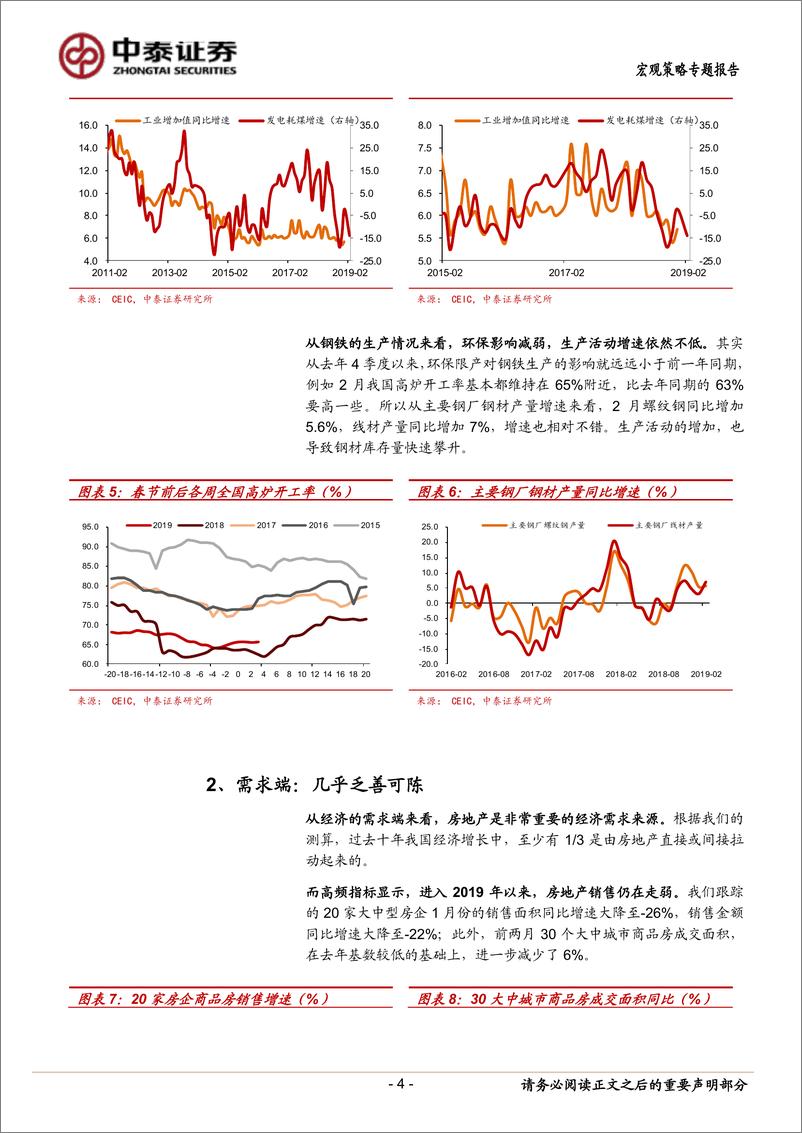 《行情火热的背后：经济到底怎么样？-20190301-中泰证券-10页》 - 第5页预览图