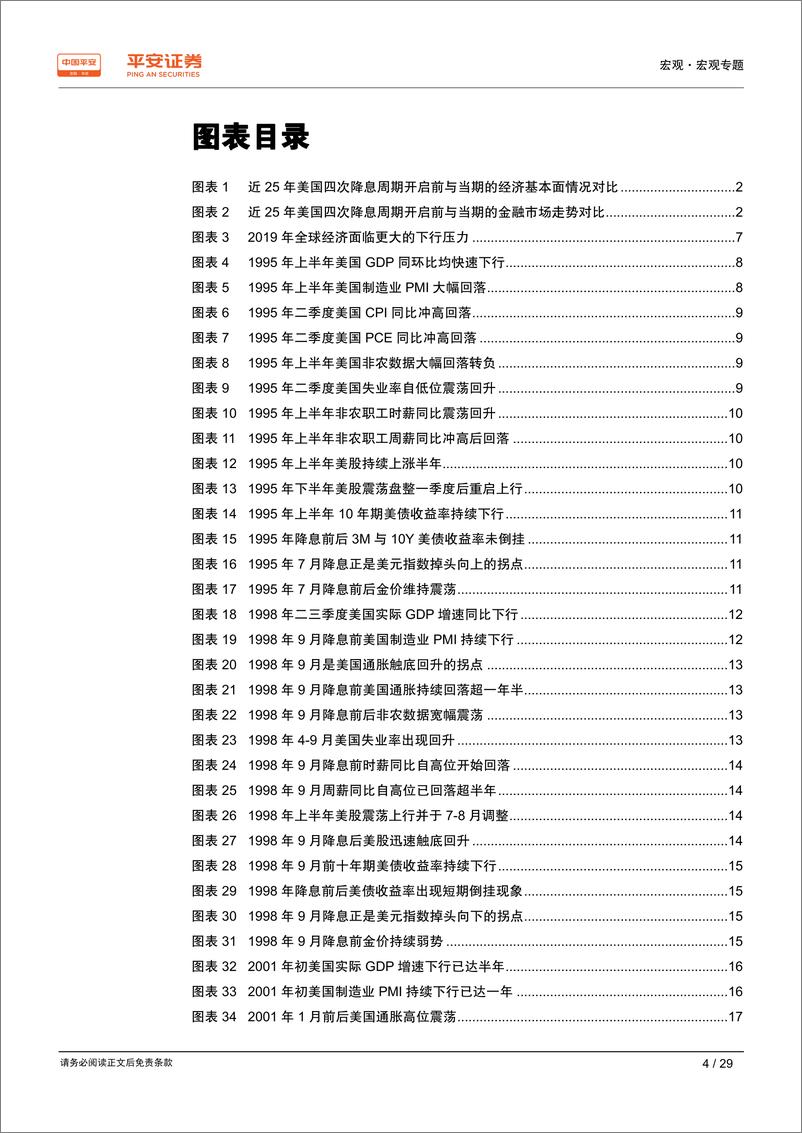 《宏观专题报告：美联储改变降息逻辑了吗？基于历史数据的分析-20190718-平安证券-29页》 - 第5页预览图