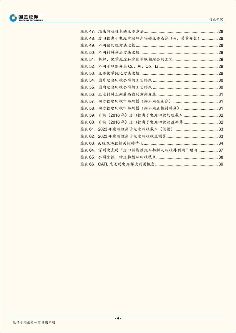 《动力电池行业深度研究报告：掘金动力锂电池回收，百亿级新能源车后市场》 - 第4页预览图