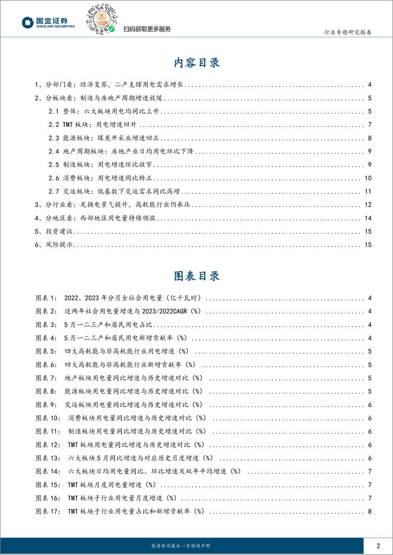 《公用事业及环保产业行业研究：5月用电，低基数下，二产支撑用电需求修复-20230707-国金证券-17页》 - 第3页预览图