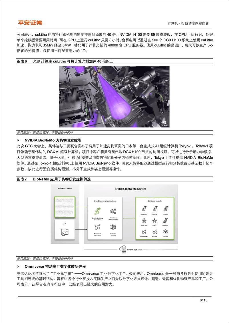 《计算机&电子行业动态跟踪报告：英伟达GTC和Adobe发布新品，AIGC落地将提速》 - 第8页预览图