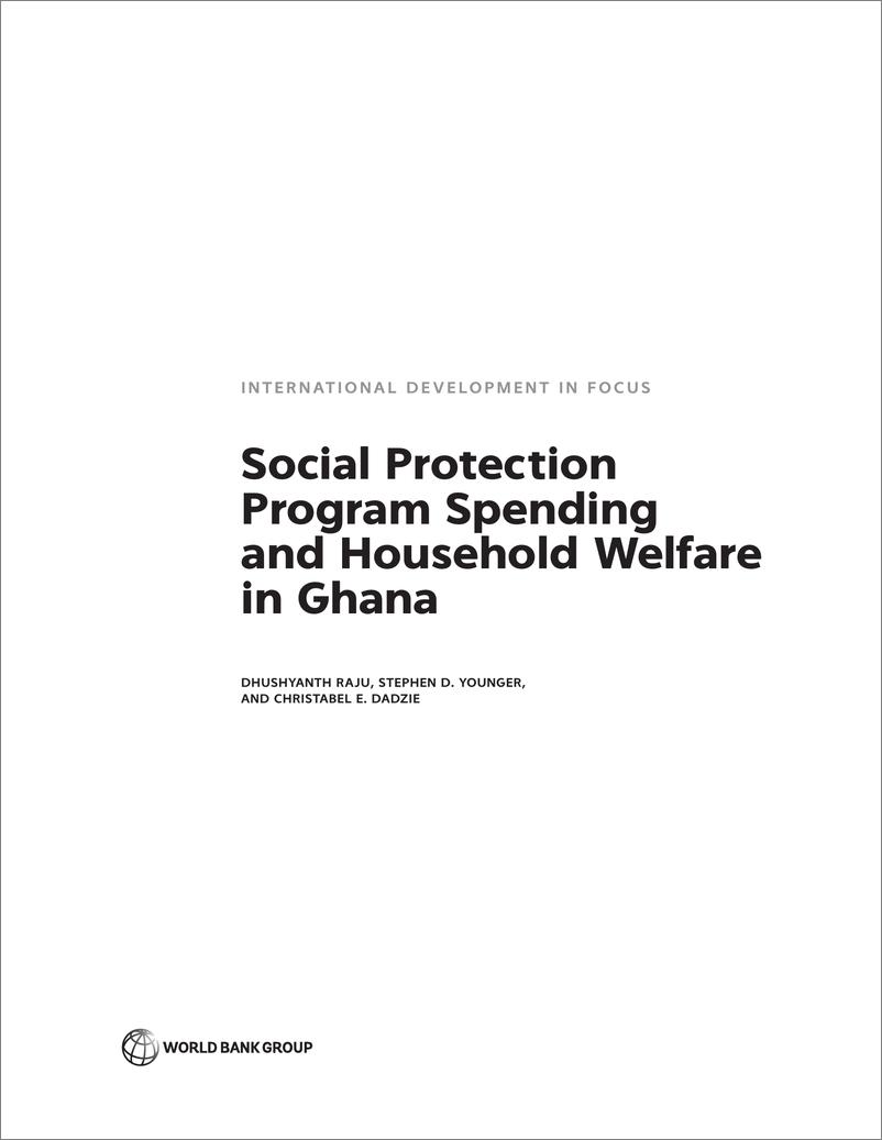《世界银行-加纳社会保障项目支出和家庭福利（英）-2023-139页》 - 第4页预览图