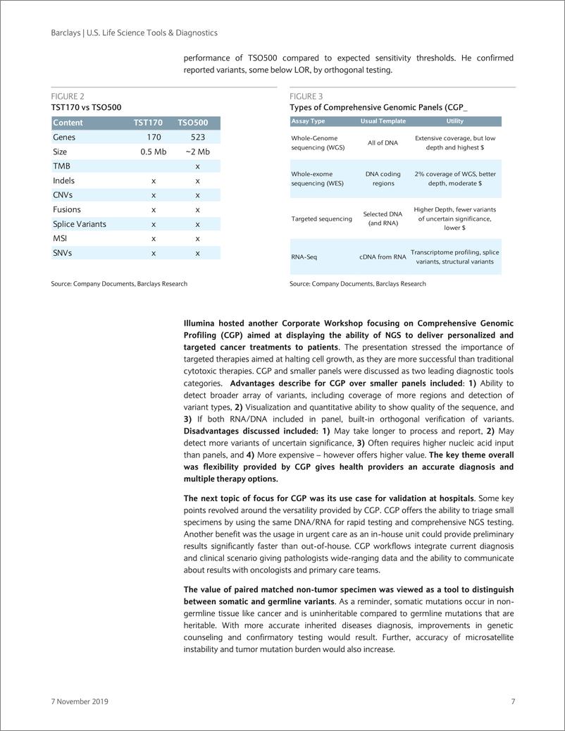 《巴克莱-美股-医疗保健行业-美国生命科学与诊断：AMP2019年要点-2019.11.7-34页》 - 第8页预览图