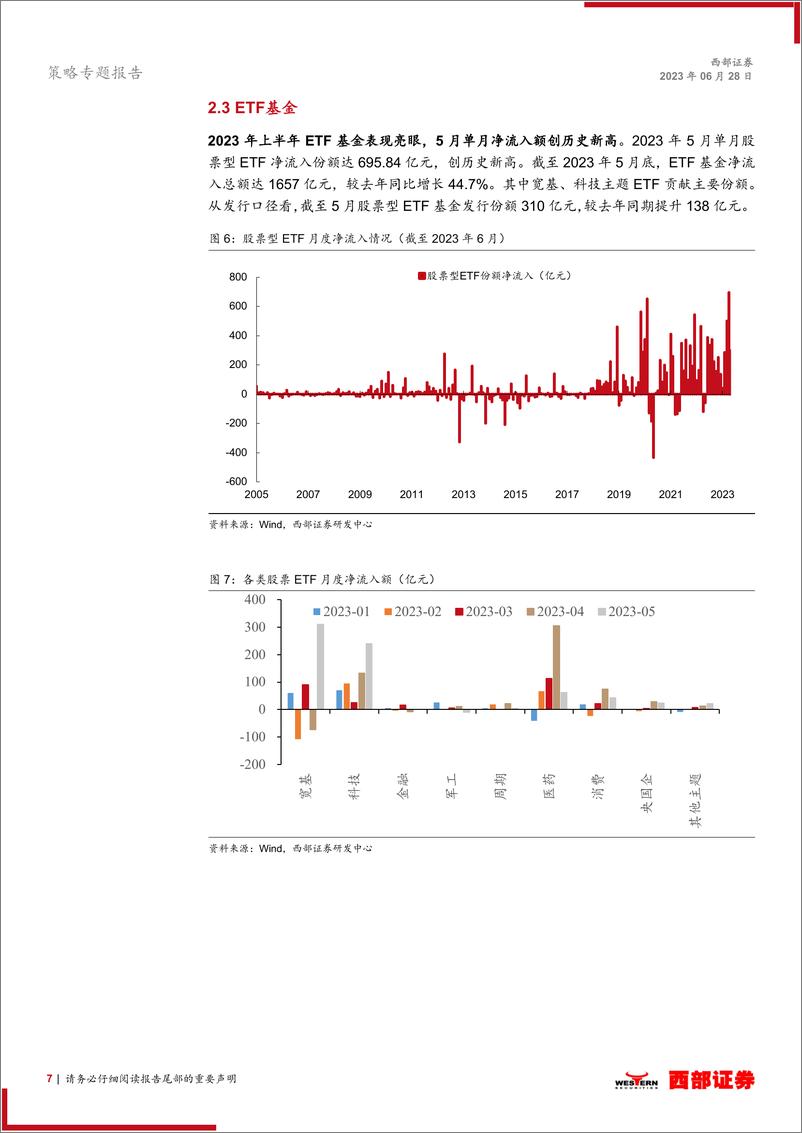 《2023年下半年A股增量资金的来源与变化展望：下半年市场资金增量几何-20230628-西部证券-20页》 - 第8页预览图