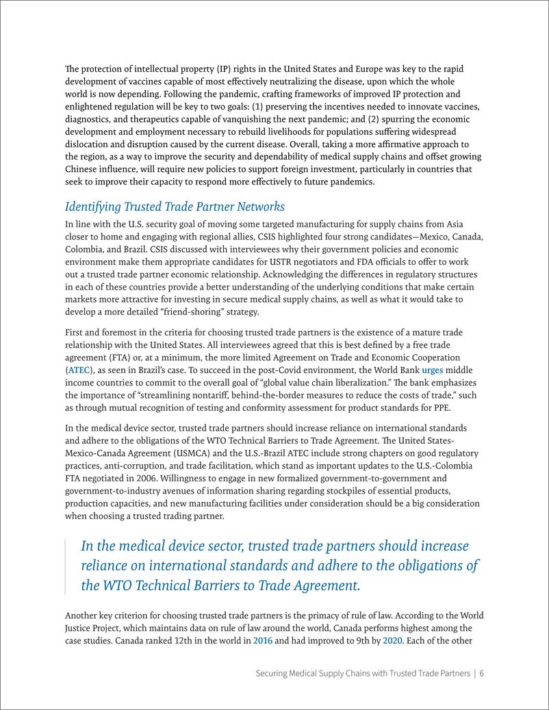《国际战略研究中心-与值得信赖的贸易伙伴建立医疗供应链（英）-2022.4-20页》 - 第6页预览图