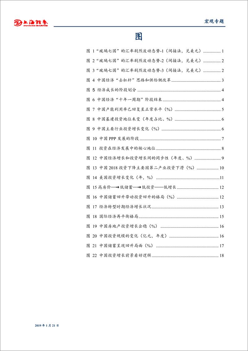 《投资回升开启中国经济离底之旅-20190121-上海证券-22页》 - 第4页预览图