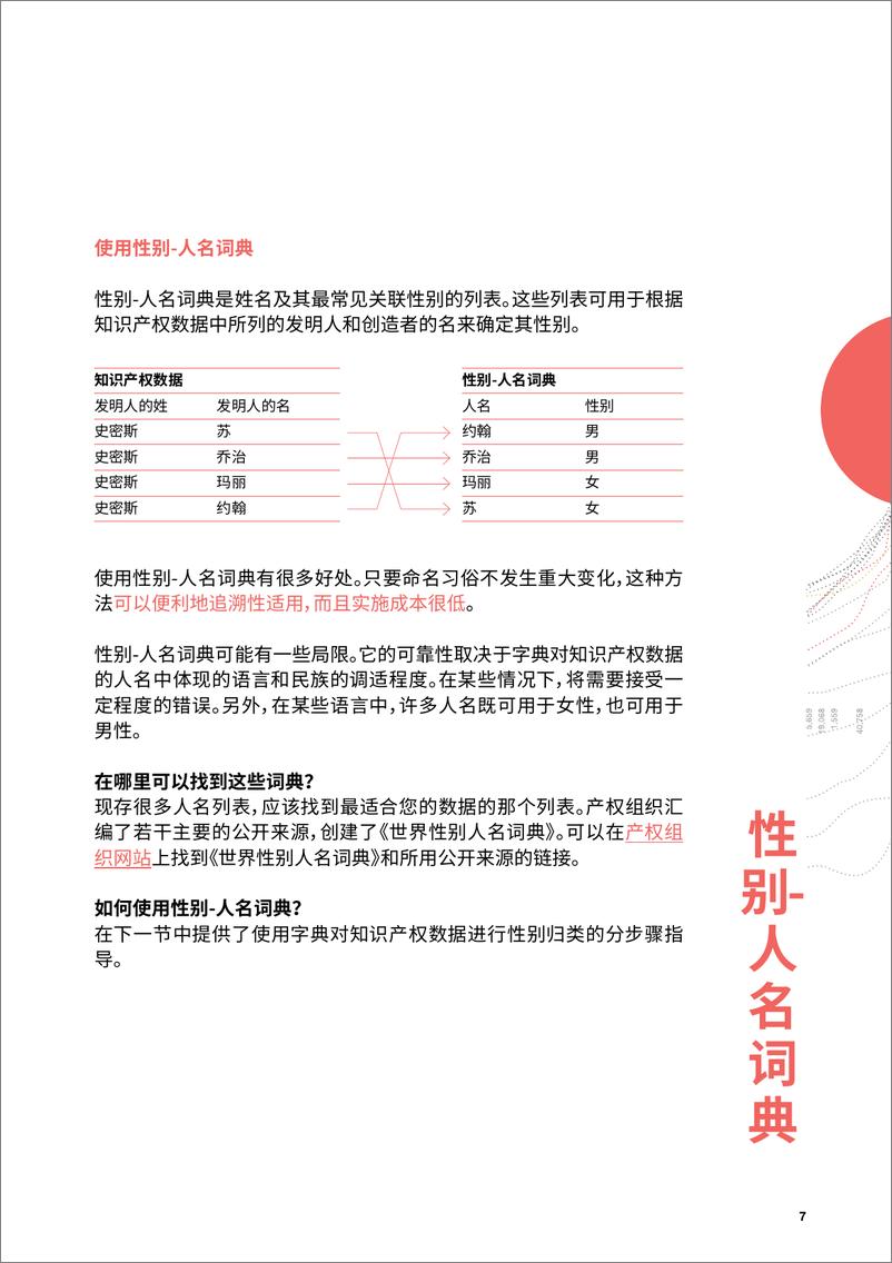 《世界知识产权组织-利用创新和知识产权数据进行性别分析指南（中）-13页》 - 第8页预览图