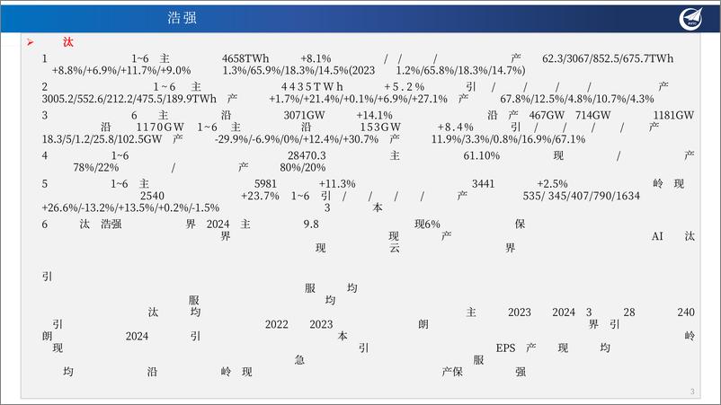 《电力与氢能月报M8_电力等公共事业将成为投资优选；电解槽全链加速国产化-中航证券》 - 第3页预览图