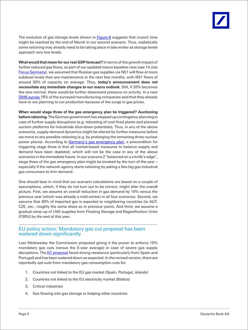 《DB-Gas supply - Risks remain in focus with announced NS1 volume cut》 - 第5页预览图