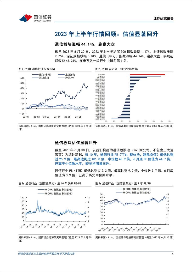 《通信行业2023年中期投资策略：聚焦算力主线，兼顾中报景气方向-20230705-国信证券-57页》 - 第7页预览图