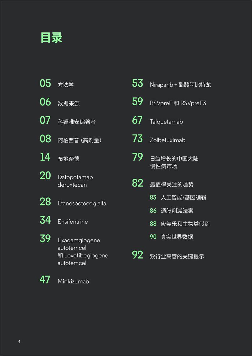 《科睿唯安：2024年最值得关注的药物预测报告》 - 第4页预览图