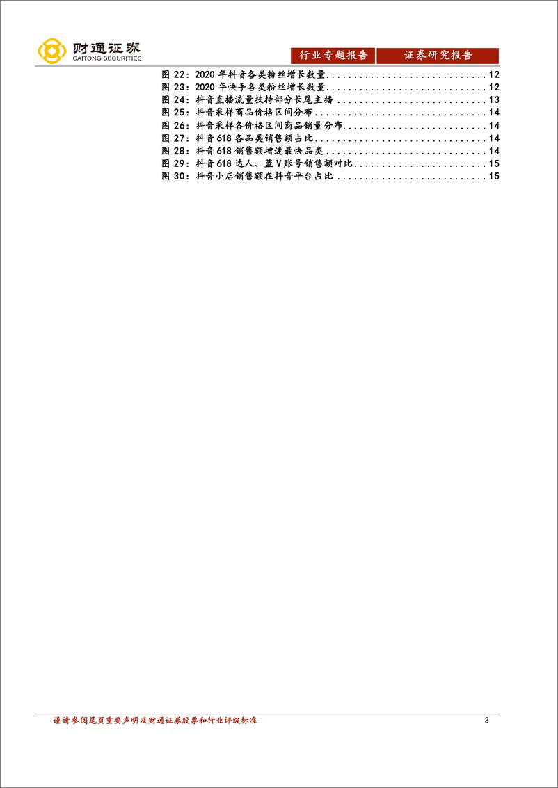 《直播电商行业深度报告：视频时代的新业态-财通证券-20210729》 - 第3页预览图