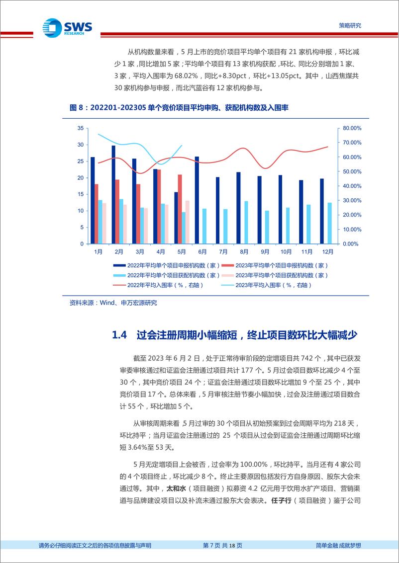 《定增市场2023年5月报：折价率拓宽，解禁收益回升-20230605-申万宏源-18页》 - 第8页预览图