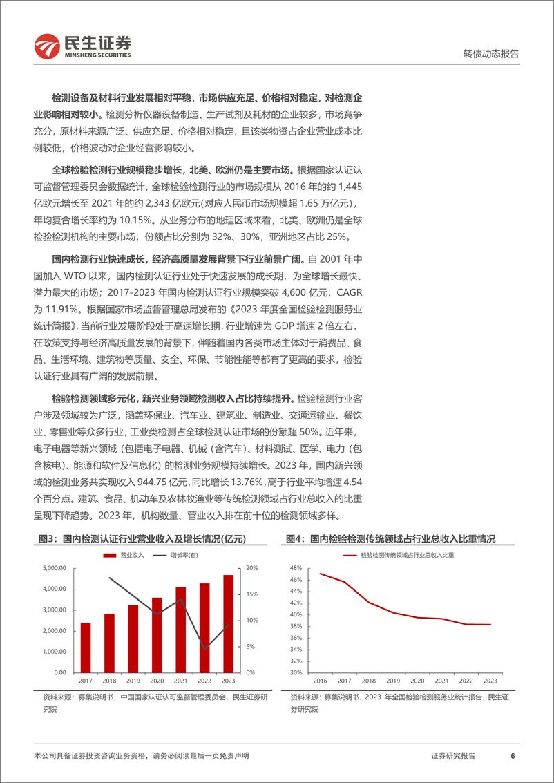 《可转债打新系列-国检转债：第三方检测认证行业知名“国家队”-241016-民生证券-16页》 - 第7页预览图