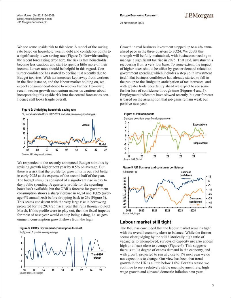 《JPMorgan Econ  FI-UK 2025 Outlook Limping during the last mile-111735290》 - 第3页预览图