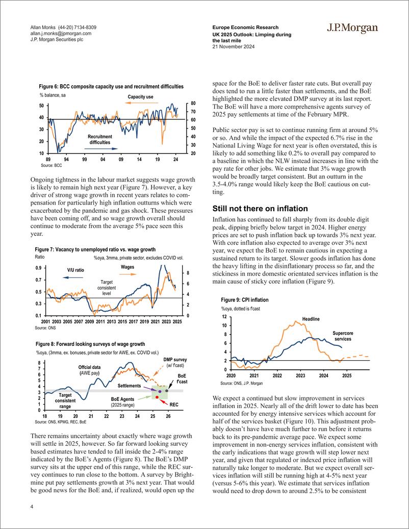 《JPMorgan Econ  FI-UK 2025 Outlook Limping during the last mile-111735290》 - 第4页预览图