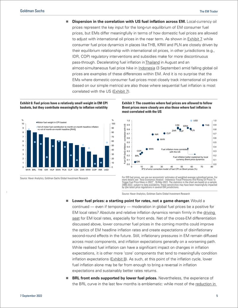 《The EM Trade Fuel prices and local rates — A tailwind for now(1)》 - 第6页预览图