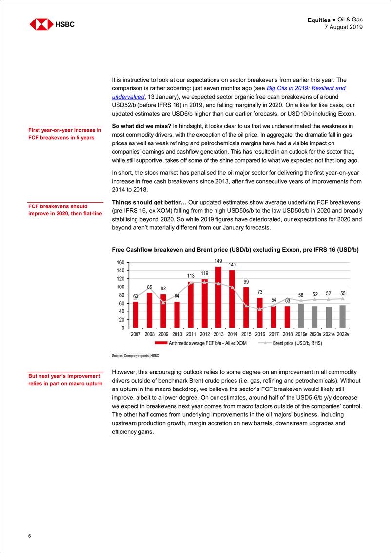 《汇丰银行-全球-石油与天然气行业-全球整装油：价值还是价值陷阱？-2019.8.7-45页》 - 第7页预览图