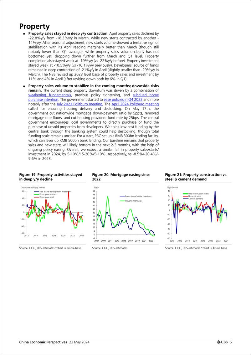 《UBS Economics-China Economic Perspectives _China by the Numbers (May 2024)...-108358235》 - 第6页预览图