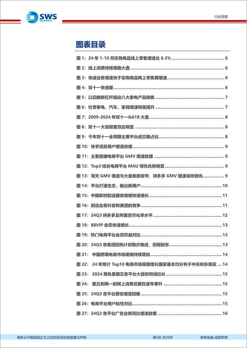 《商贸零售行业2024Q3互联网电商业绩总结：盈利能力持续提升，平台投入积蓄主业增长动能-241221-申万宏源-20页》 - 第4页预览图