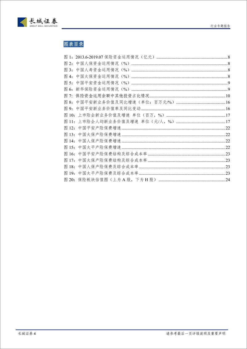 《保险行业2019年中报综述：政策利好＋市场回暖增厚业绩，逆周期政策催化保险股配置价值-20190908-长城证券-25页》 - 第5页预览图