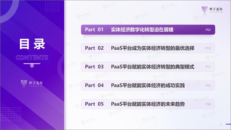 《2023中国PaaS平台赋能实体经济转型实践研究报告-甲子光年-2023.3-49页》 - 第3页预览图