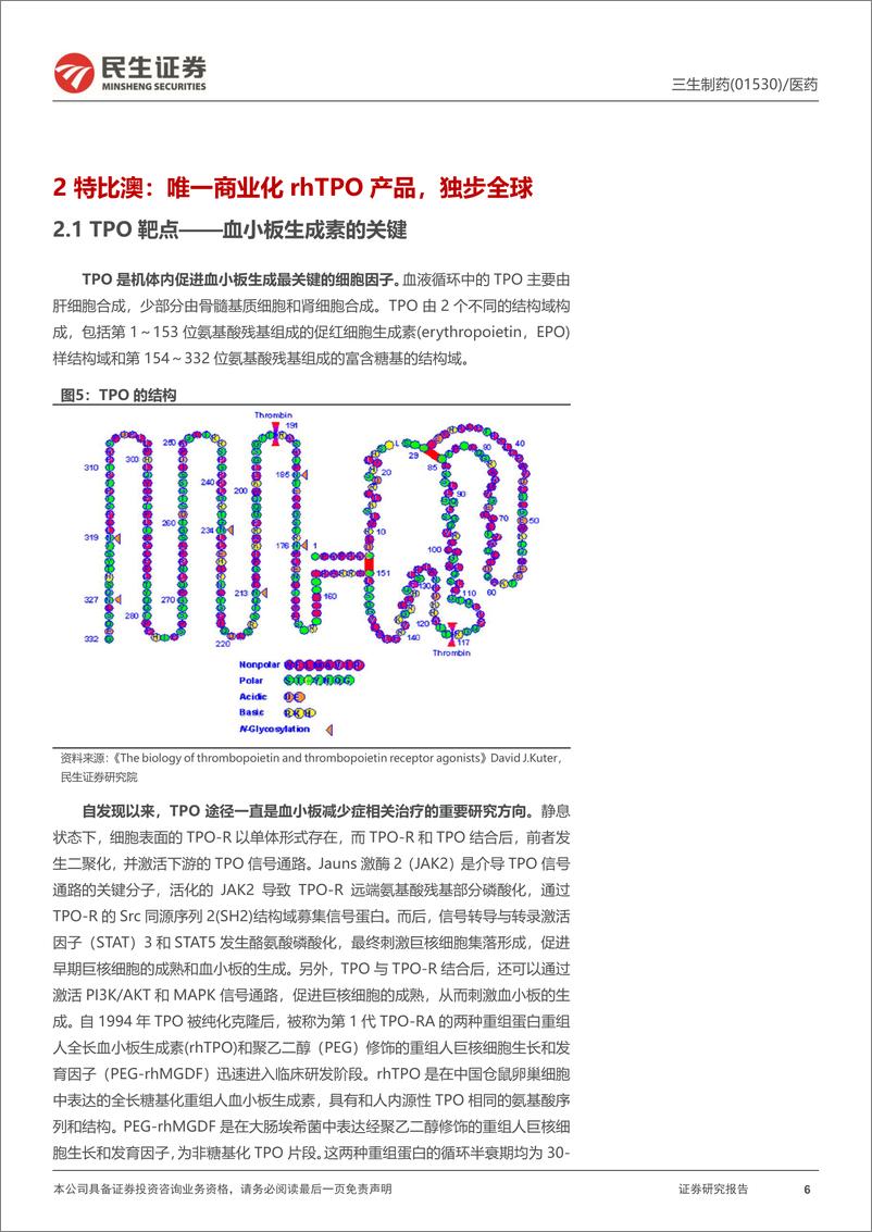 《三生制药(1530.HK)深度研究：基本面稳健，生发产品蔓迪及后续管线持续发力-240308-民生证券-39页》 - 第6页预览图