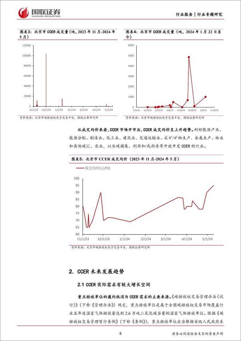 《环保行业前瞻研究：CCER市场正式重启，趋势与影响-240620-国联证券-10页》 - 第5页预览图