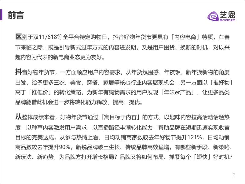 《2022内容电商年末收官战：抖音好物年货节-艺恩-31页》 - 第3页预览图